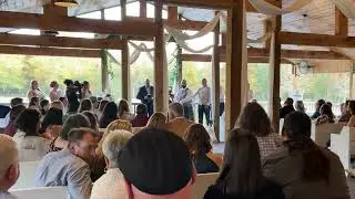 Bride's Emotional Message to Groom before walking down the aisle   #weddingceremony #bride #groom