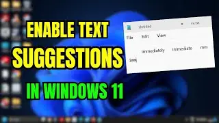 Включите предиктивный ввод текста в Windows 11 для более быстрого набора текста!