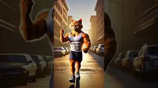 Crazy_cat_transformation body #ai #story #aistory #catstory #ytshorts #shorts