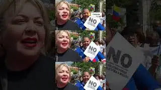 ✊🇻🇪 VENEZOLANOS EN CARACAS RECLAMAN: &iexcl;LIBEREN A NICOL&Aacute;S!