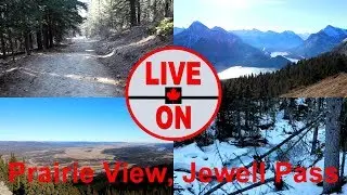 2 SEASONS, 1 HIKE: Prairie View to Jewell Pass #canadianrockies