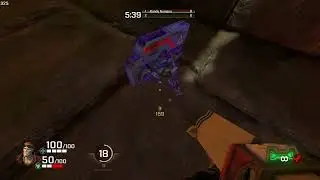 Quake Champions crucible sinking turret bug