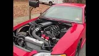 SN95 Turbo coyote first start 