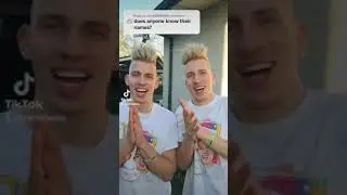 Близнецы Ворос раскрывают свои имена! &mdash; Da Vinky #Shorts
