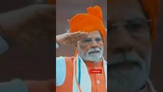 🇮🇳 PM Modi Red Fort Speech 2025 | Tiranga Mahotsav |Deshbhakti Shorts #bharatmata #viral