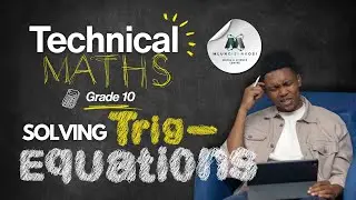 How to Solve Trigonometric Equations | Technical Mathematics Grade 10