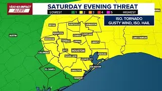 LIVE: Houston-area radar, plus a check on the forecast with strong storms possible today
