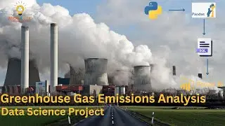 Greenhouse Gas Emissions Analysis | Using Python, Pandas, SQL & Power BI