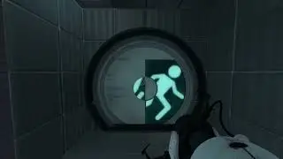 Portal 2: Community Test Chamber - Baby Blue: Skipping Stone by evelyncarnate