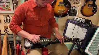 1955 Oahu (National/Valco-made) lap steel guitar