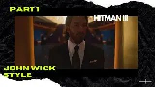 Hitman 3: Part#1 Playing as John Wick Gun Blazing Style in Dubai Master Difficulty