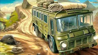Army Bus Driving | Offroad Adventure in Hill, Forest and Desert | Military Simulator Game