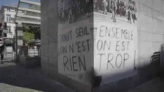 [Art public Li&egrave;ge] Pol Pi&eacute;rart - Tout seul, on n'est rien. Ensemble, on est trop