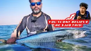 Fishing for king fish at inland sea QATAR - 2020 FISHING VLOG