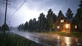 Soft Rain Sounds at Night for Anxiety Relief & Deep Sleep