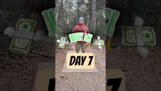 MONEY ACE - DAY 7 - The one with the Catch Cam #discgolf #ace