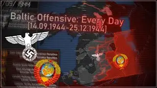 WW2: Baltic Offensive Mapped: Every Day