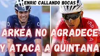 ARKEA ATACA A QUINTANA Y NO LE AGRADECE NADA/ENRIC MAS HABLA DE LA VICTORIA EN EL GIRO DE EMILIA