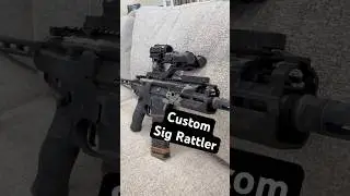 Sig rattler with custom camo #custom #2amendment #airsoft