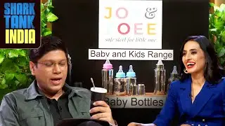 Babies की cute bottles देखकर Sharks भी मुस्कुरा उठे | Couple Entrepreneurs