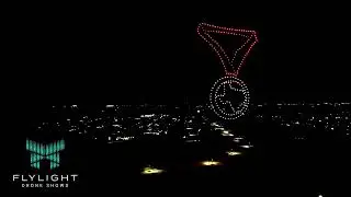 Lighting Up the Sky for Special Olympics Texas | FlyLight Drone Show – May 2025 Melissa, TX