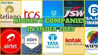 Richest Companies in India 2025 I Data Bytes 247 I