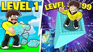 Ik BOUW De GROOTSTE TOREN Ter WERELD In ROBLOX!
