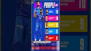 purple cap after match 26 🎯 || ipl 2024 ||