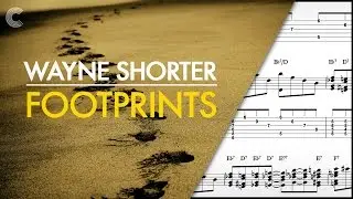 F Treble Clef - Lead Sheet - Footprints - Wayne Shorter - Sheet Music, Chords, & Vocals