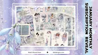 January Sticker + Stationery Unboxing  2026 - Planning and Journaling 