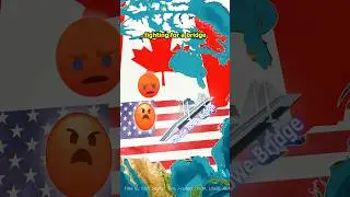 Самый спорный мост в США???🇺🇸⚔️🇨🇦