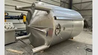 Olive Oil Storage Tank for the Canning Industry (14m3)