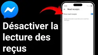 Как отключить уведомления о прочтении в Messenger