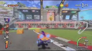 Pista Turbo Coco Bandicoot Crash Team Racing Nitro-Fueled