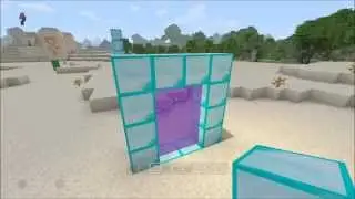 Minecraft XB1/360 + PS4/PS3 How To Make Any Block Portal Glitch