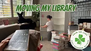 Life update, moving my library, and reading The Paying Guests