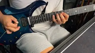 Octavarium guitar + keyboard unison practice