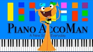 Plory and Yoop Theme Song (Slow Easy Medium) Piano Tutorial 4K
