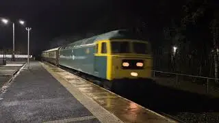 47270 47746 5Z39 Scarborough to Carnforth Steamtown & Rose Grove 18/11/25
