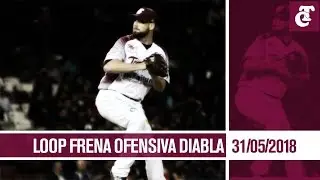 Derrick Loop frena ofensiva diabla