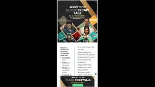 Ubistore Black Friday Sale 21 - Mobile Interscroller | Werkmeister & Company