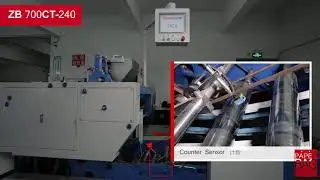 ZB 700CT-240 Paper Bag Making Machine with top reinforce cardbaord