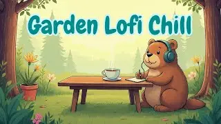 🌷 Chill Garden Lofi with Maple the Beaver 🦫 Cozy Beats #lofimusic  #studymusic #chillmusic