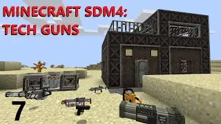 #7 Minecraft SDM4: Tech Guns (3 de 40) - M&aacute;quinas