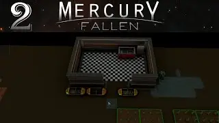 Mercury Fallen (Early Access Gameplay): Colony Management Game: #2: Kitchen Area
