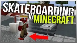 THIS IS INSANE! - MrCrayfish's Skateboarding Mod Update #6: Change Textures and Grind Lock!