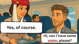 Easy English Conversations for Beginners | Airport, Taxi, Travel & Daily Life Practice ✅