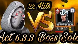 Act 6.3.3 Havok boss solo in 22 hits by Ghost 👻!!