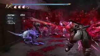 Ninja Gaiden Sigma 2 Black (mod) - Ultimate Ninja - Chapter Challenge 14 (No death, No saves)