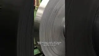 Hardened Steel Strip for Trowel Blades  #TrowelSteel  #toolsteel   #jiaxiaomtc  #construction